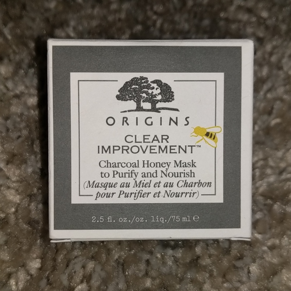 NIB Origins Clear Improvement Charcoal Honey Mask